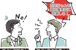 母と兄弟の3人で共有している借地権の売却について